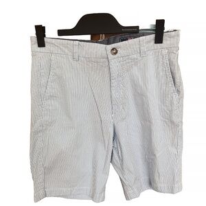 🐳 Vineyard Vines Breaker Shorts – Seersucker Stripe – Men’s 30